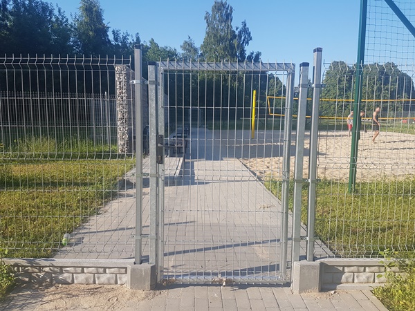 furtka panelowa ocynkowana